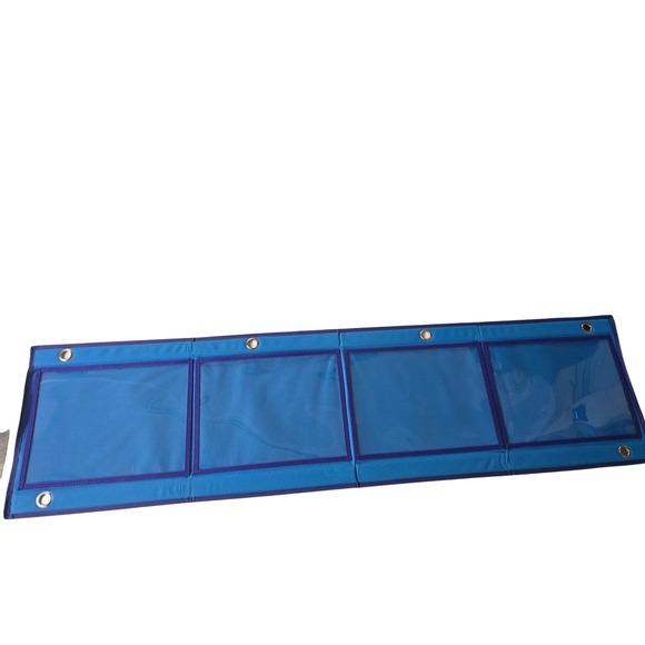 Target Blue Purple Hanging Wall Organizer Storage Pockets - Picture 1 of 3